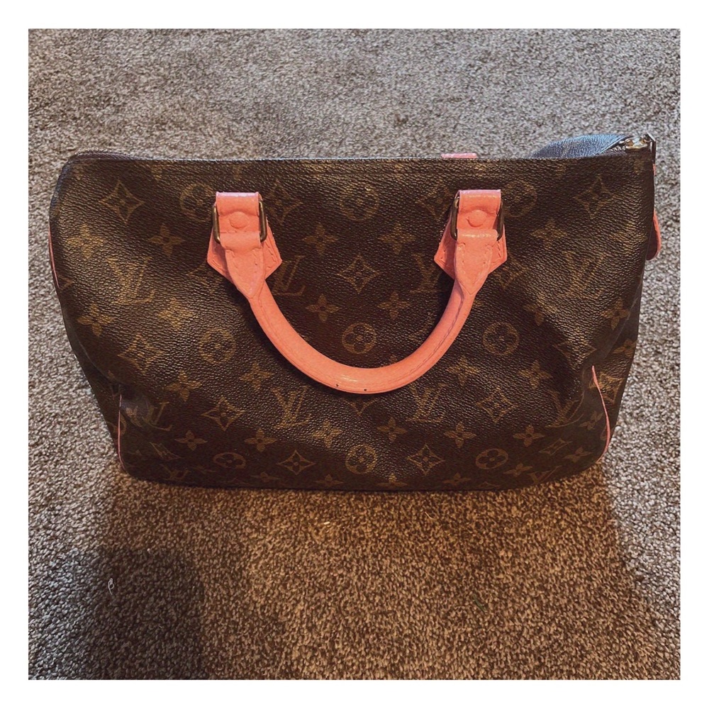Louis Vuitton Custom Speedy 30 Bag